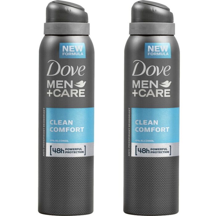 DOVE MEN DEO CLEAN COMFORT 150ML