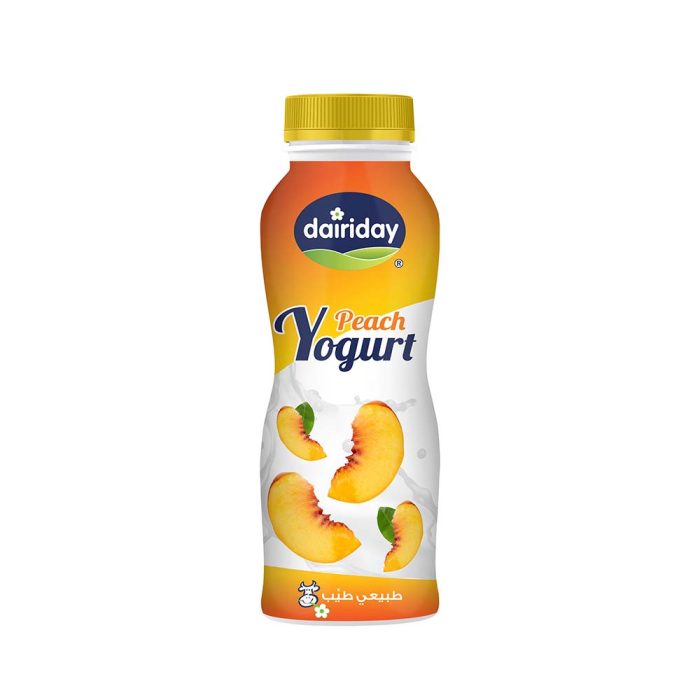 DAIRIDAY YOGURT PEACH 250ML