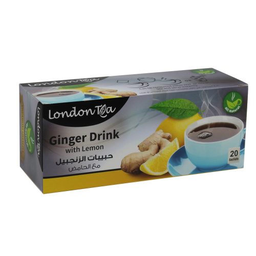 LONDON TEA GINGER WITH LEMON