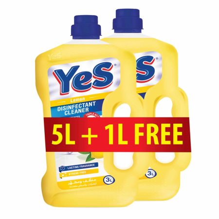 YES DETERGENT LEMON 2X3L