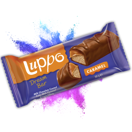 LUPPO DREAM BAR CARAMEL 30GR