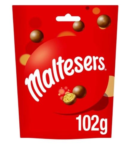 MALTESERS CHOCOLATE POUCH 102G