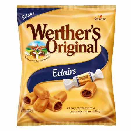 WERTHERS ORIGINAL ECLAIRS TOFFEE'S 100G