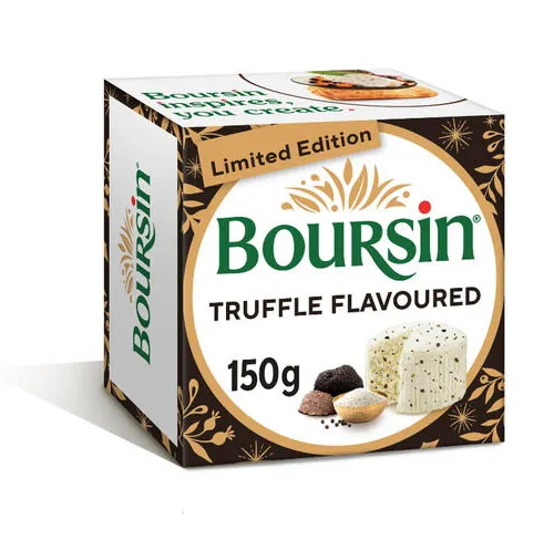 BOURSIN TRUFFLE FLAVOURED 150G