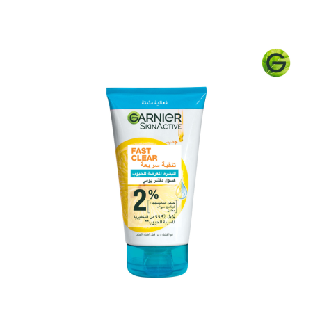 GARNIER FAST CLEAR 3IN1 TUBE 150ML