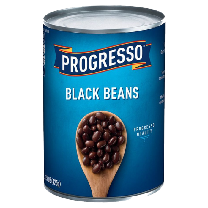 PROGRESSO BLACK BEANS 425G