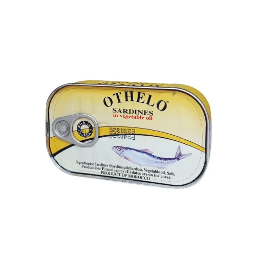 OTHELO SARDINES VEGTBL OIL 125G