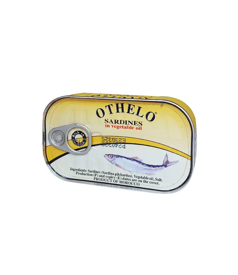OTHELO SARDINES VEGTBL OIL 125G