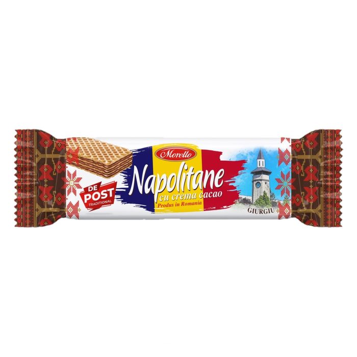 MORELLO NAPOLITANE WAFER CACAO CREAM 50G