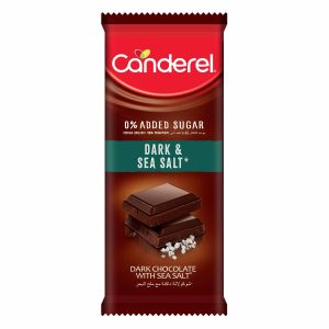 CANDEREL DARK & SEA SALT 100G