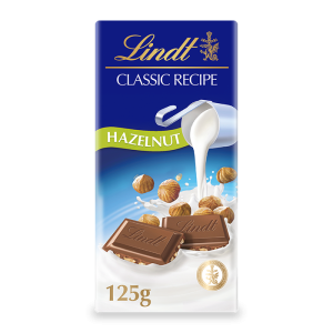 LINDT 125G CLASSIC HAZELNUT