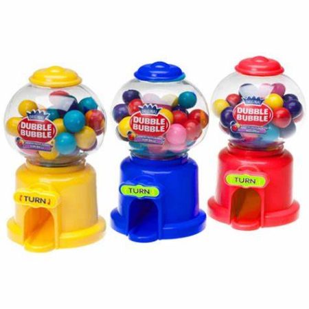 DUBBLE BUBBLE MINI GUMBALL DISPENSER 40G