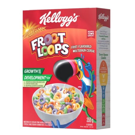 KELLOGS COCOMELON FROOT LOOPS 350G