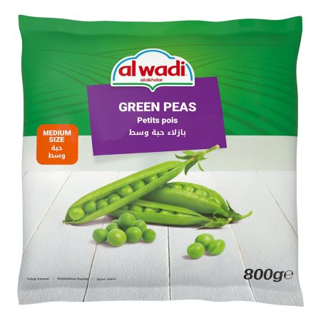 AL WADI AL AKHDAR FROZEN GREEN PEAS 400G