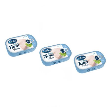 SIBLOU TUNA FILLET WATER 120G 2+1