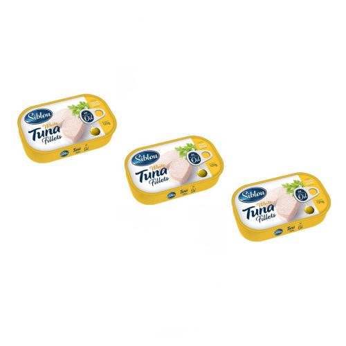 SIBLOU TUNA FILLET OIL 120G 2+1