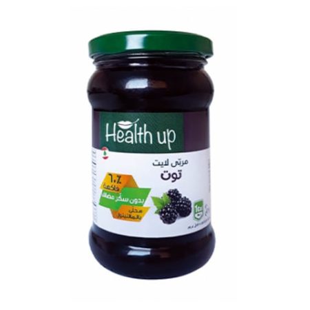 HEALTH UP BLACKBERRY JAM SUGAR FREE 280G