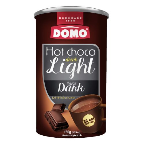 DOMO HOT CHOCO LIGHT DARK 150G