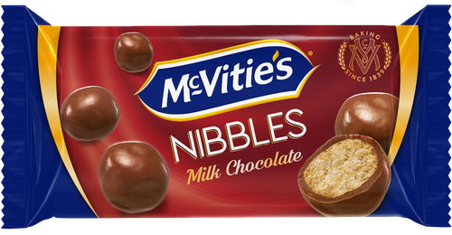 MCVITIES NIBBLES MILK CHOCOLATE 37G