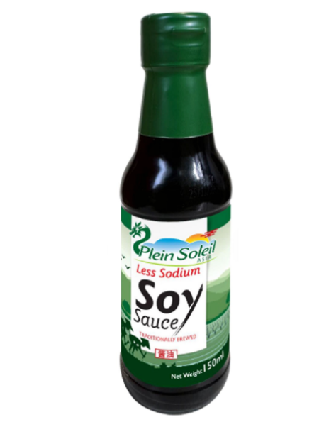 PLEIN SOLEIL SOY SAUCE LESS SODIUM 150ML