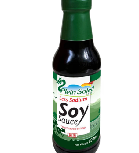 PLEIN SOLEIL SOY SAUCE LESS SODIUM 150ML