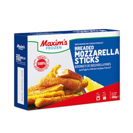 MAXIM'S FROZEN BREADED MOZZARELLA STICKS X2 -20%