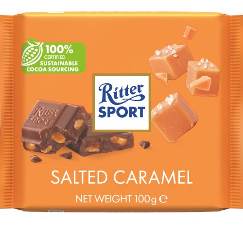 RITTER SPORT SALTED CARAMEL 100G