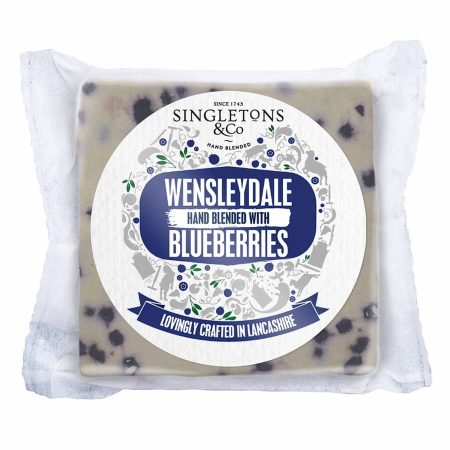 SINGLETONS WENSLEYDALE AND BLUEBERRIES 200G