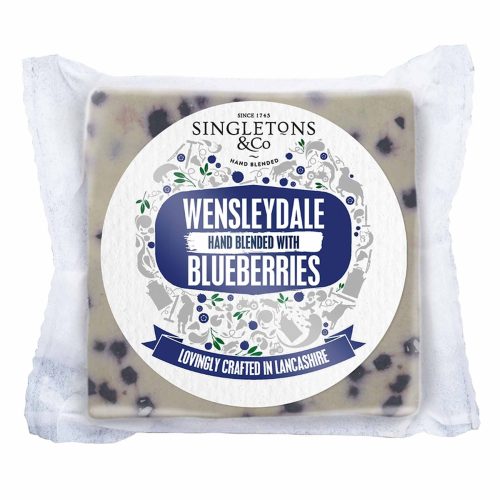 SINGLETONS WENSLEYDALE AND BLUEBERRIES 200G