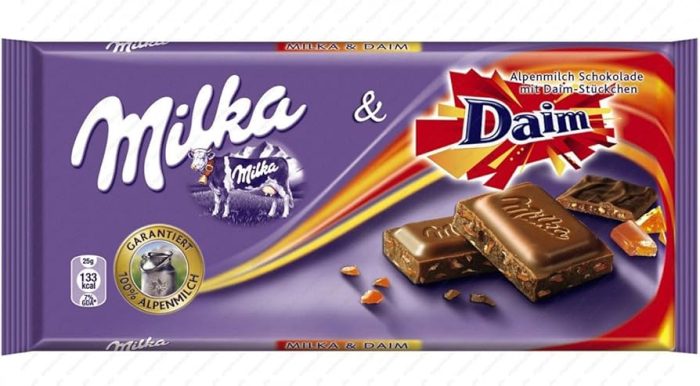 MILKA DAIM BAG 100G