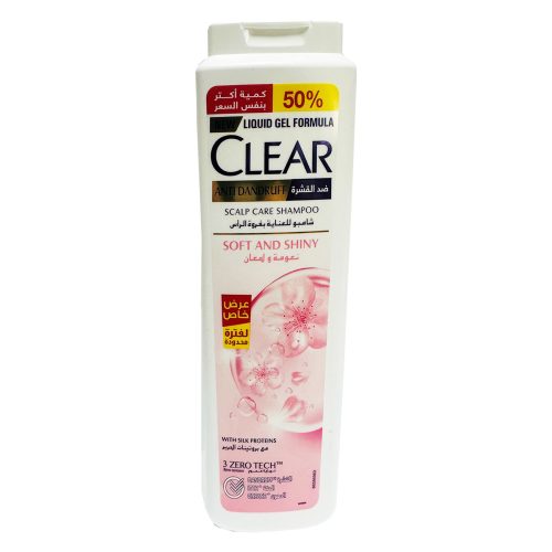 CLEAR SOFT & SHINY 2IN1 FOR WOMEN 540ML