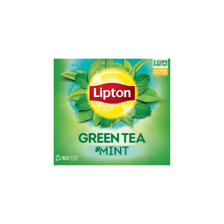LIPTON GREEN TEA X50 MINT