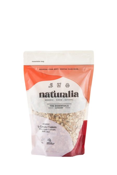NATURALIA ORGANIC 5 CEREAL FLAKES 500G