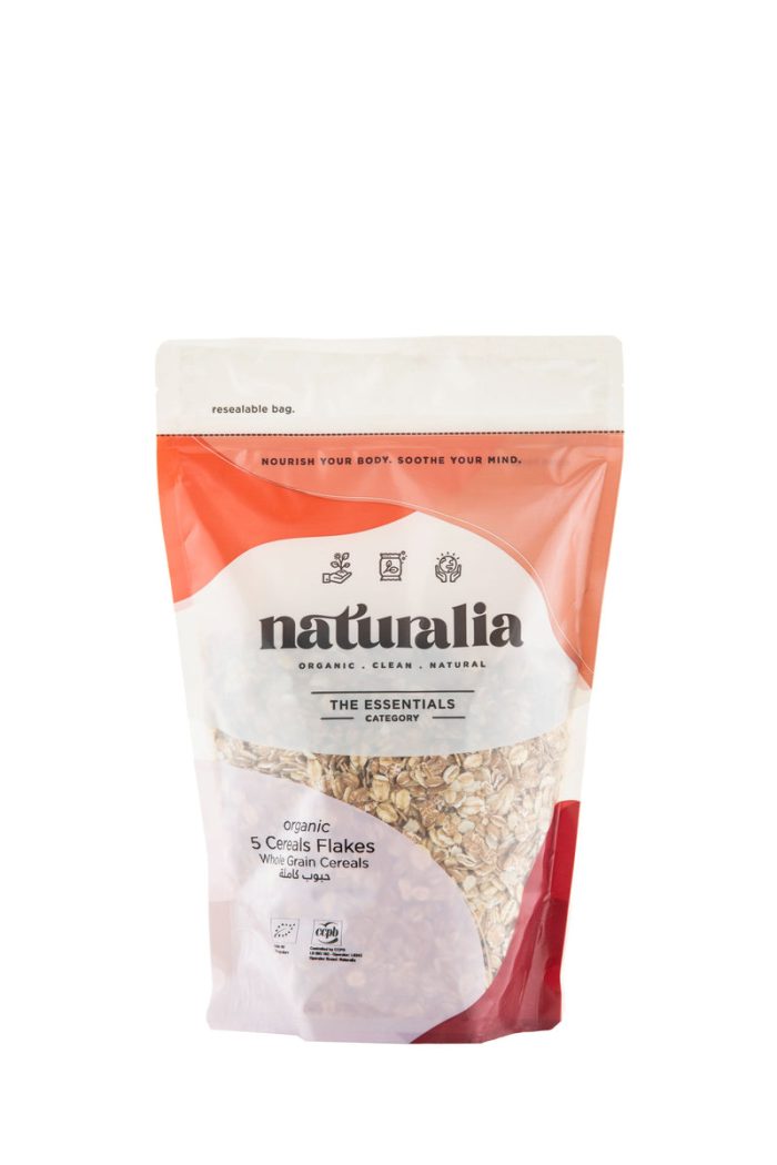 NATURALIA ORGANIC 5 CEREAL FLAKES 500G