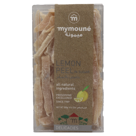 MYMOUNE LEMON PEEL IN SUGAR 300G