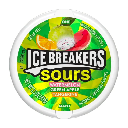 ICEBREAKERS WATERMELON GREEN APPLE