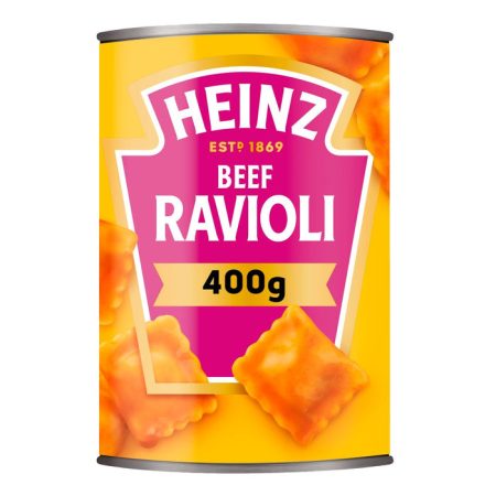 HEINZ BEEF RAVIOLI 400G
