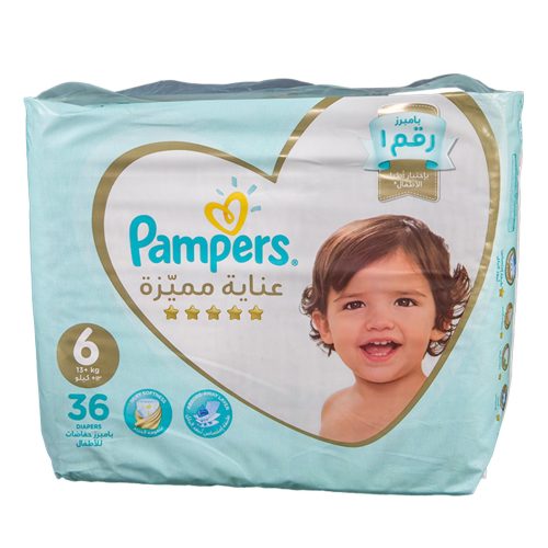PAMPERS PREMIUM CARE 6 X36 -15%