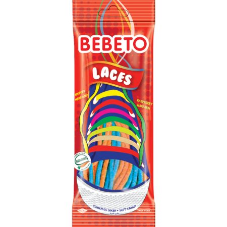 BEBETO LACES RASPBERRY MANDARINI 75G