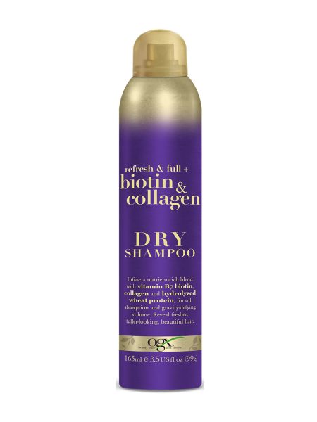 BIOTIN & COLLAGEN DRY SHAMPOO 165ML