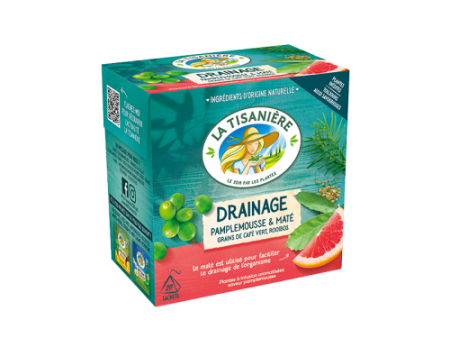 LA TISANIERE DRAINAGE PAMPLEMOUSSE &MATE