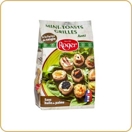 ROGER MINI TOASTS GRILLE AIXOIS 150G