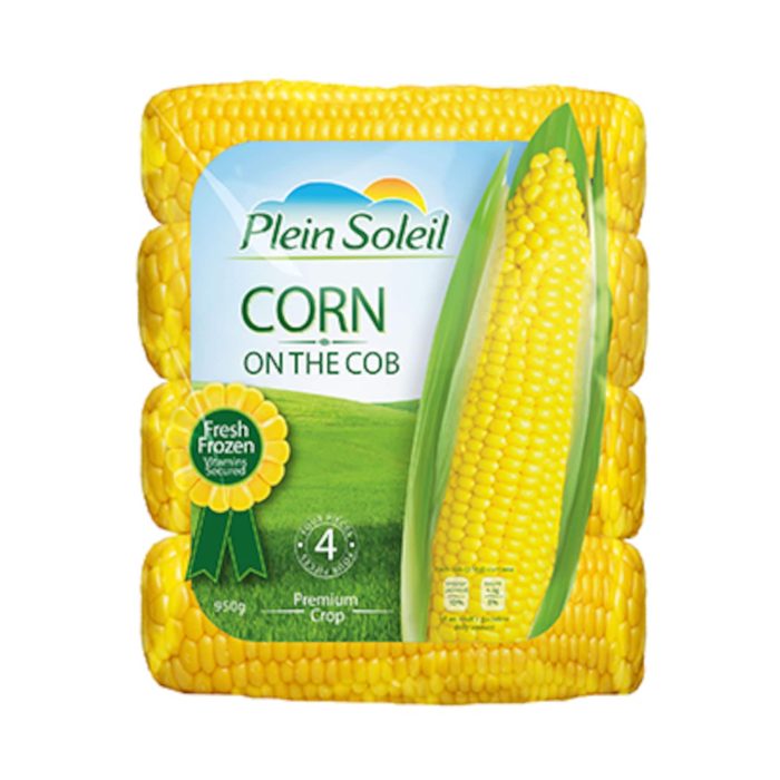 PLEIN SOLEIL FREEZED CORN ON THE COB 950G