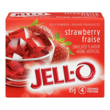 JELLO STRAWBERRY 85G