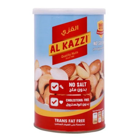 AL KAZZI NO SALT MIXED NUTS 500G