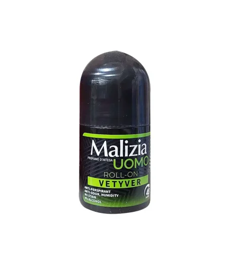 MALIZIA UOMO ROLL ON VETYVER 50ML