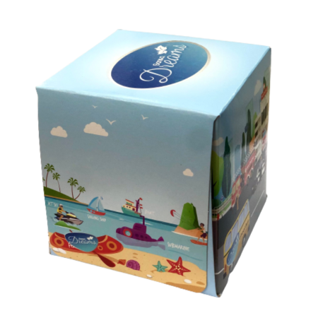 DREAMS TISSUE CUBIC KIDS 56 SHEETS