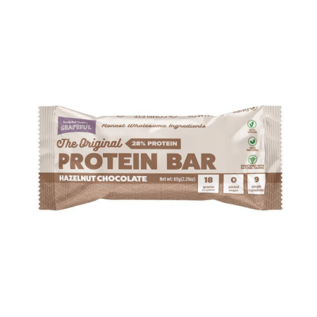 GRAPEFUL PROTEIN BAR 65G CHOCO HAZELNUT