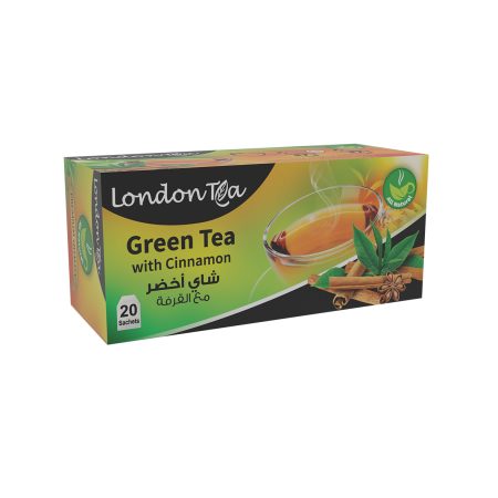LONDON TEA GREEN&CINNAMON X20