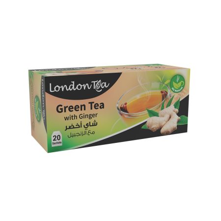 LONDON TEA GREEN&GINGER X20